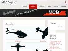 Tablet Screenshot of mcb-bregenz.at